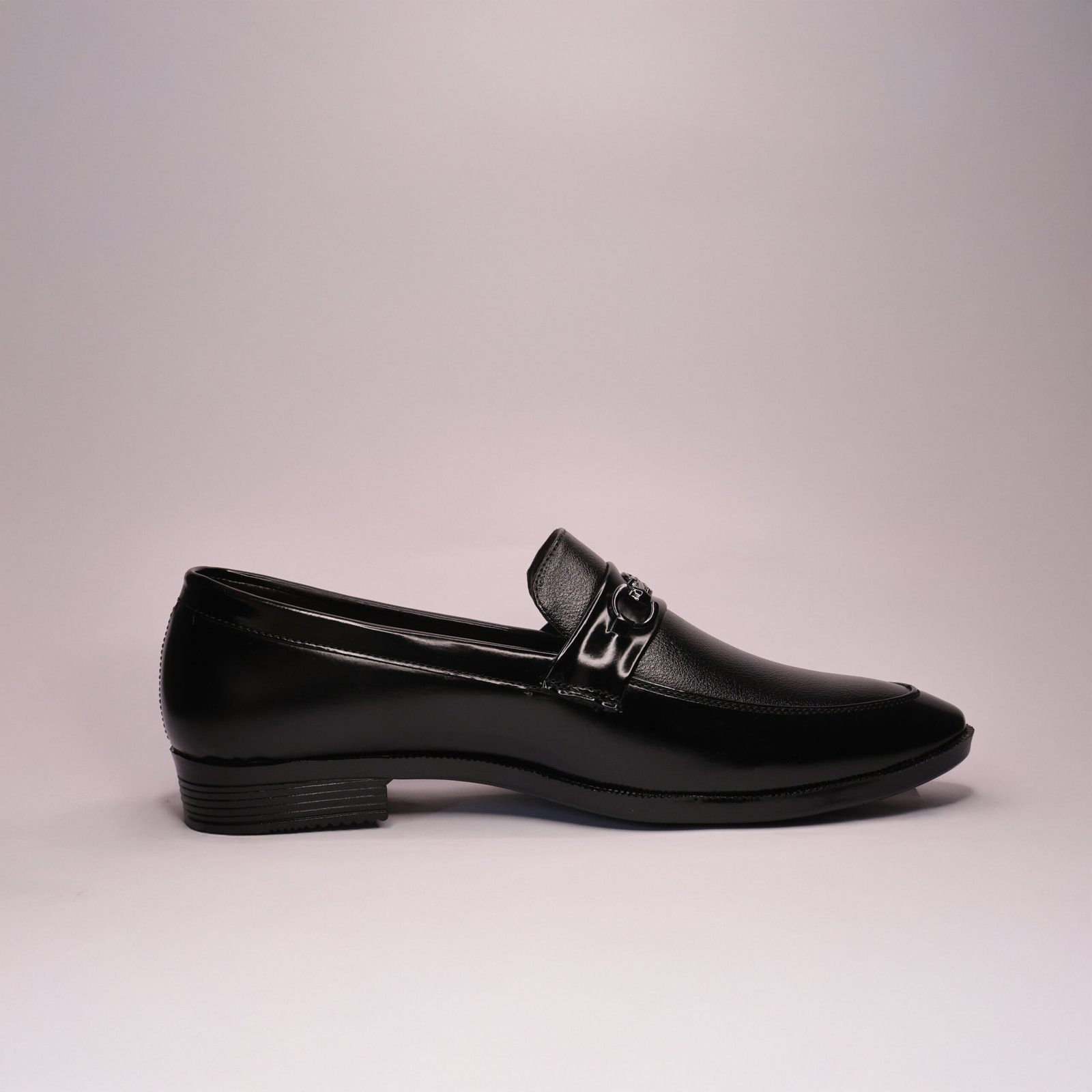 R6II9978 Premium Black Slip-On Loafers | Formal & Party Wear Comfortable Shoes | Cushioned Insole | UK 6–9 - Image 5