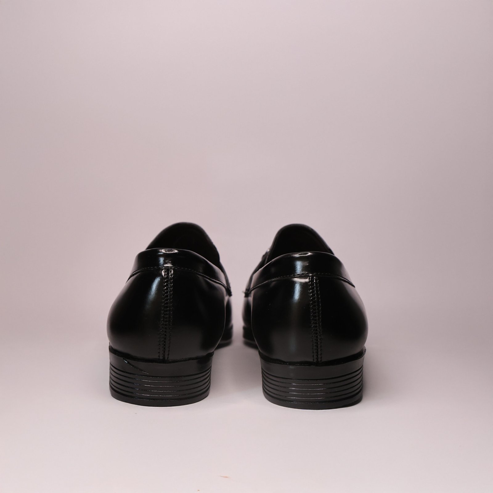 R6II9979 Premium Black Slip-On Loafers | Formal & Party Wear Comfortable Shoes | Cushioned Insole | UK 6–9 - Image 3