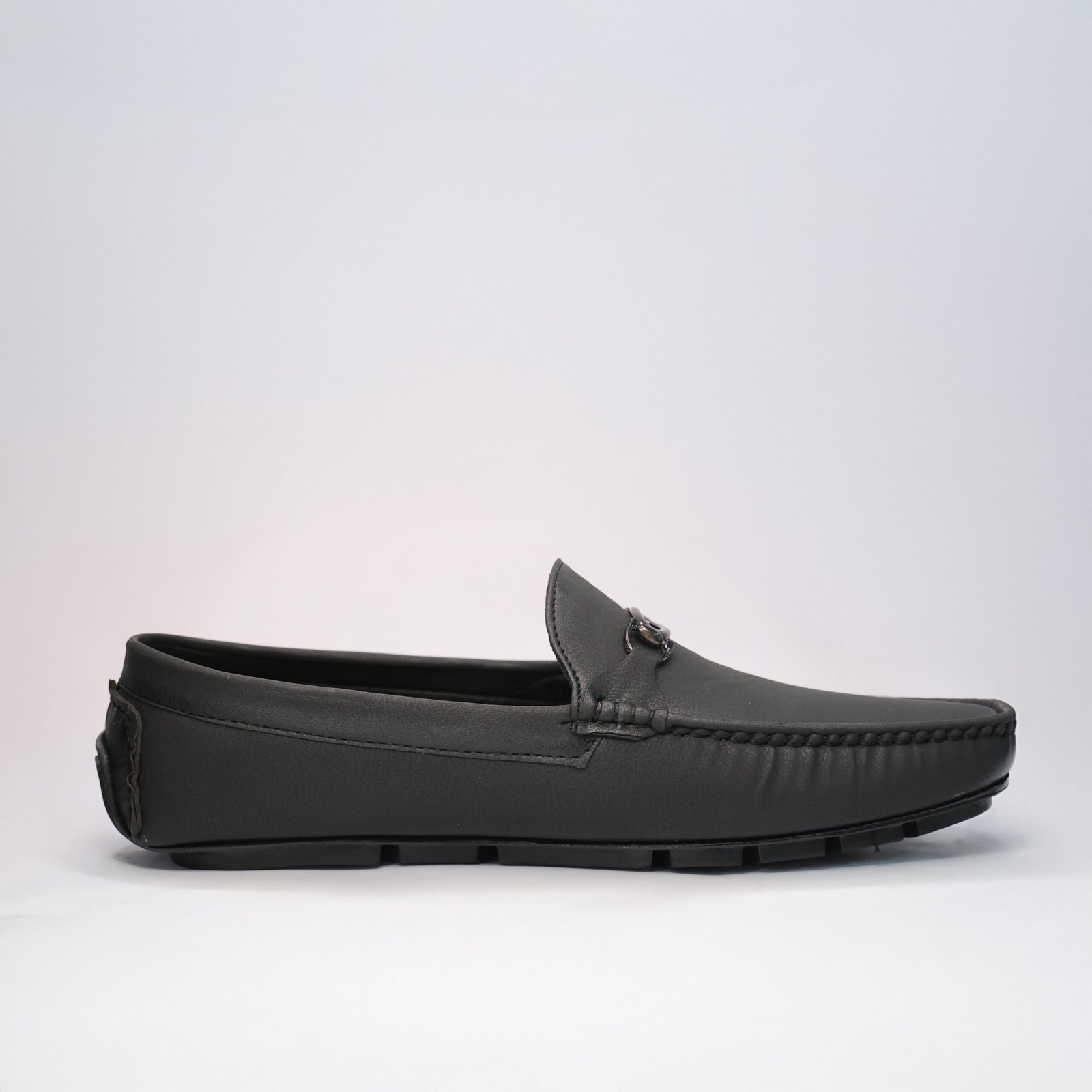R6II9988 Premium Black Driving Loafers | Lightweight Comfortable Slip-On Shoes | Casual & Party Wear | UK 6–9 - Image 4