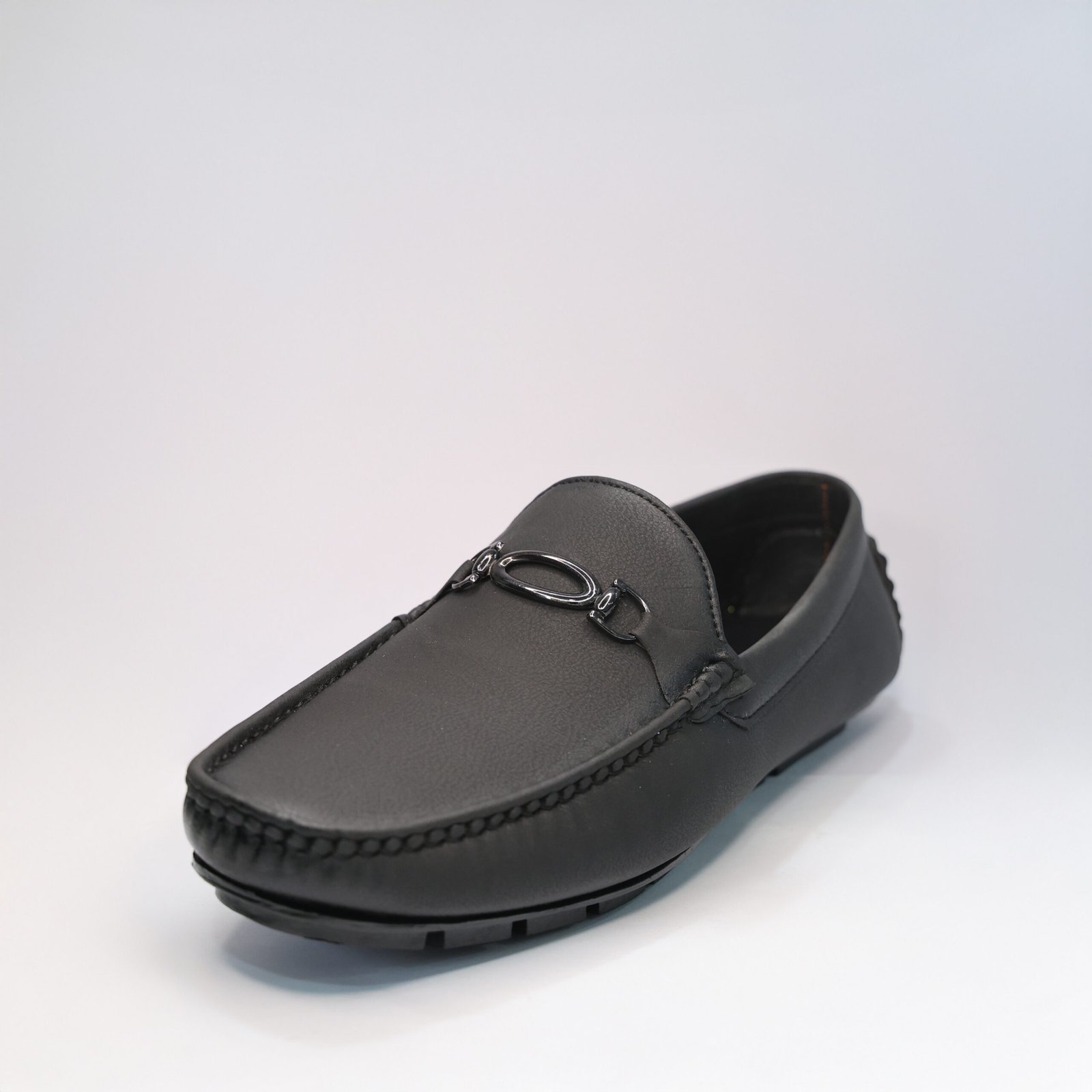 R6II9990 Premium Black Driving Loafers | Lightweight Comfortable Slip-On Shoes | Casual & Party Wear | UK 6–9 - Image 2